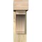 Ekena Millwork Imperial Block Rough Sawn Bracket w/ Offset Brace, Douglas Fir, 6"W x 18"D x 18"H BKT0604X18X18IMP05RDF - alternate 4